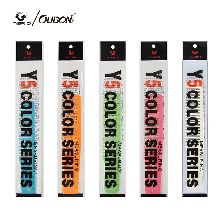 Salon Hair Comb with Scale Professional Barber Hairdressing Comb Hair Cutting Comb