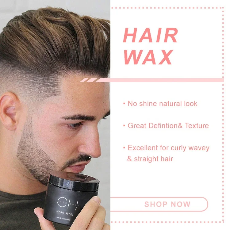 Private label Hair clay Wax Custom Logo Organic Olive For Men Professional color Pomade Own