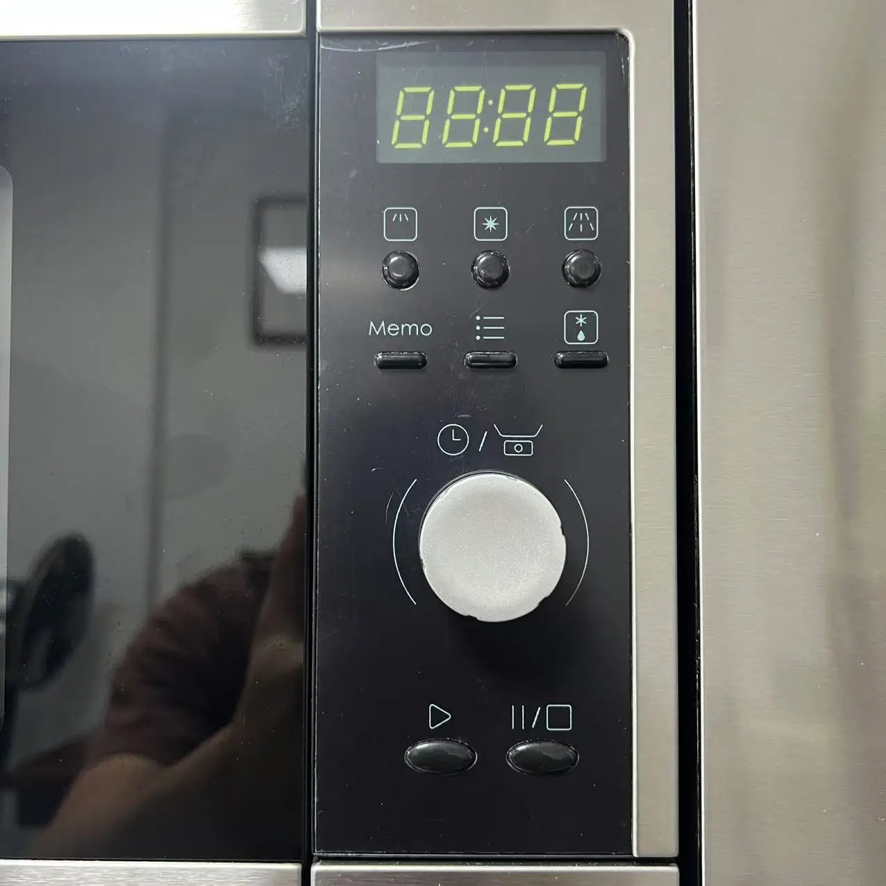 Kitchen Appliances Built in Microwave 20L EU Standard Microondes Stainless Steel Silver and Black Color 220v 50hz 1080w TJMOI20X
