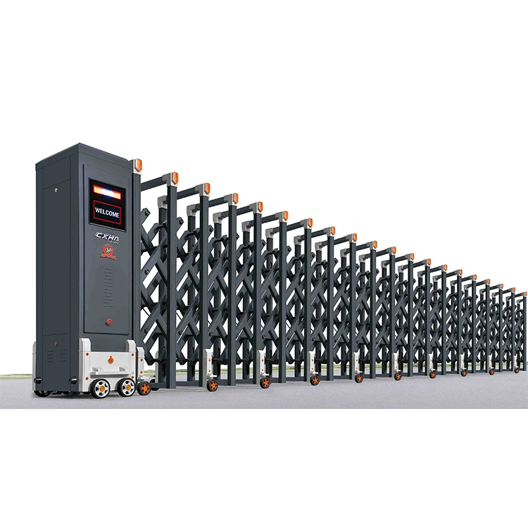 Дизайн главных ворот 2020, Автоматические Складные ворота, мощные подъездные ворота