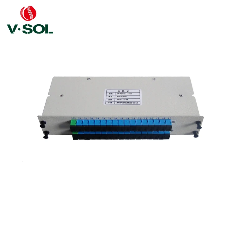 Fiber optic equipment ABS box PLC splitter 2.0mm,1x8 optical fiber splitter 1.5meter with SC UPC connectors