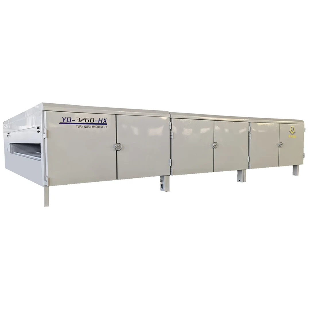 Non woven oven equipment with single conveyor for  Soft Wadding
