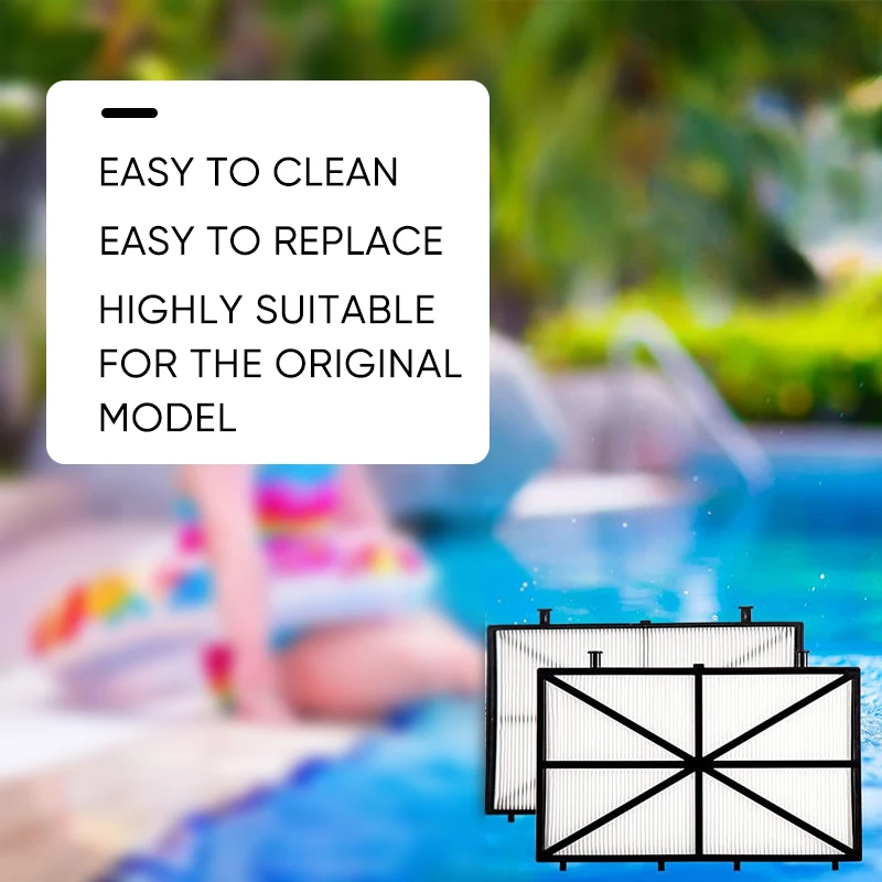 Ultra Fine Pleated Pool Cleaner Filter Part 9991432-R4 Panel for Dolphins M200 M400 M500 Nautilus CC Plus Robotic Pool Cleaner