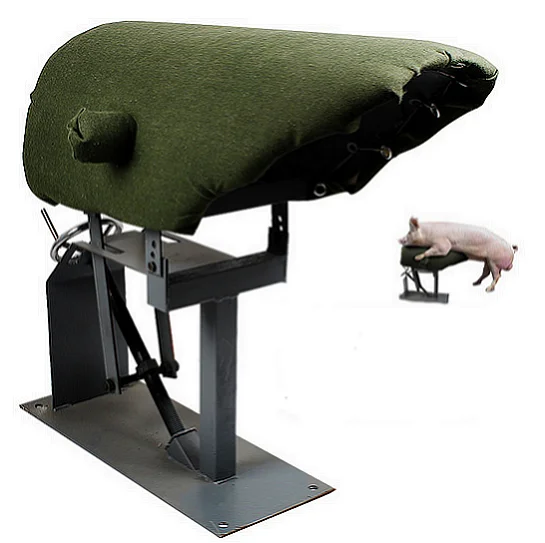 Veterinary instrument dummy sow/boar mount/ sperm collection machine