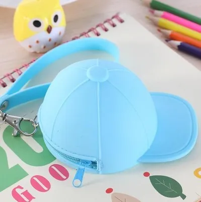 Low Price Ladies Pars Hand silicone Coin Key Holder Portable Hat Wallet