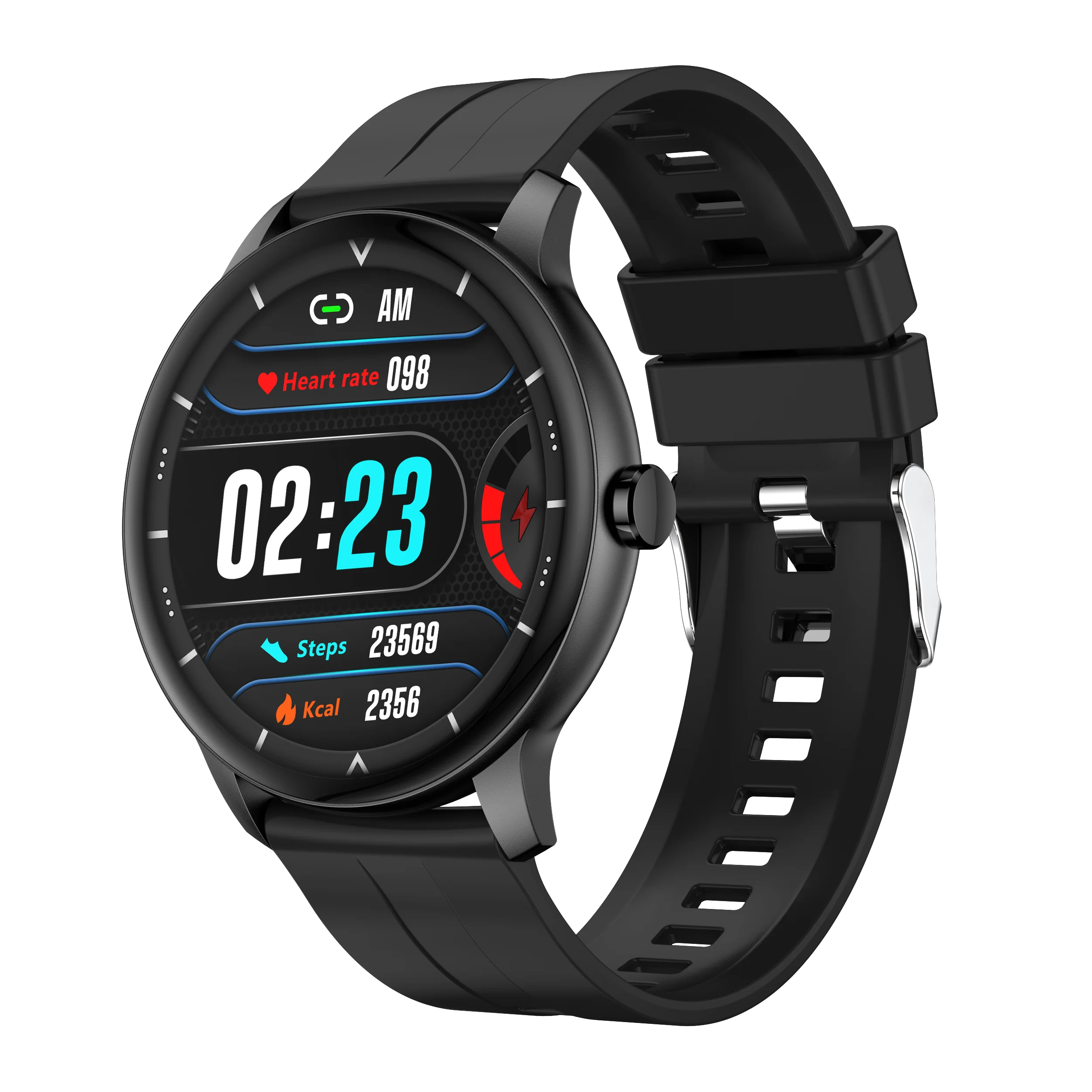 Mens Sports Fitness Band Bracelet Smartwatch Latest CE FC ROHS Smart Watch