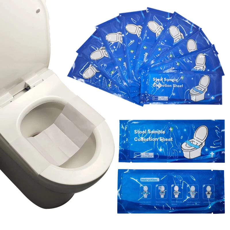 Flushable Stool Sample Collection Sheet Toilet Seat Covers Disposable