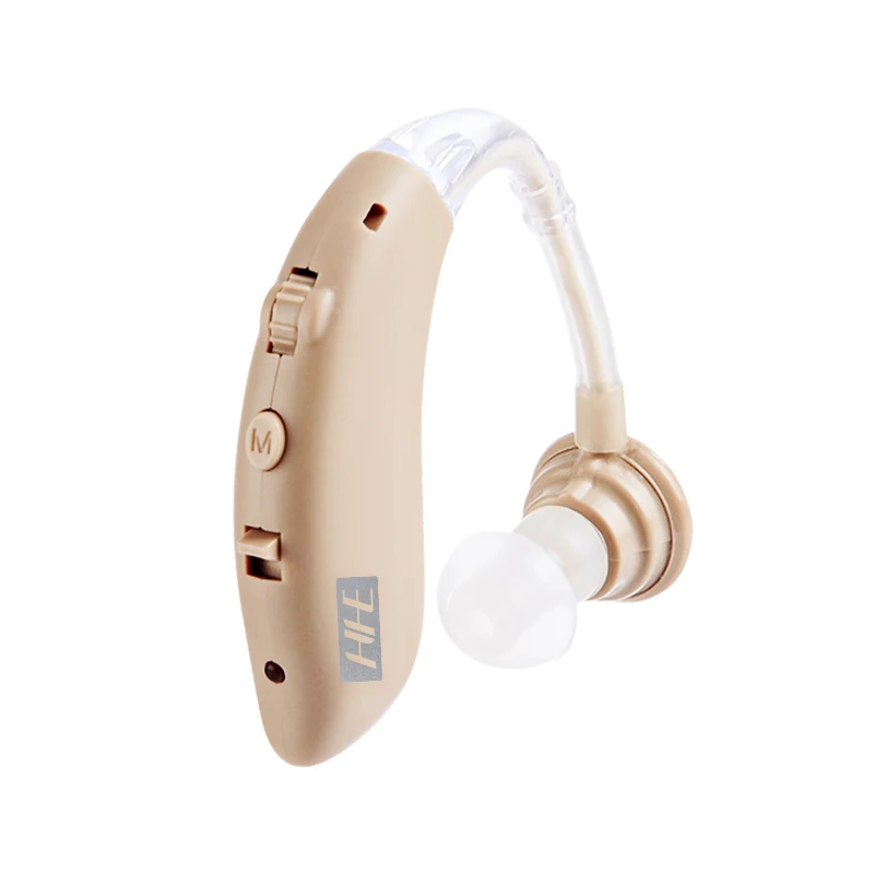 HHE Hearing Aids Sound Amplifier Rechargeable Mini Digital Invisible Deaf-Aid BTE