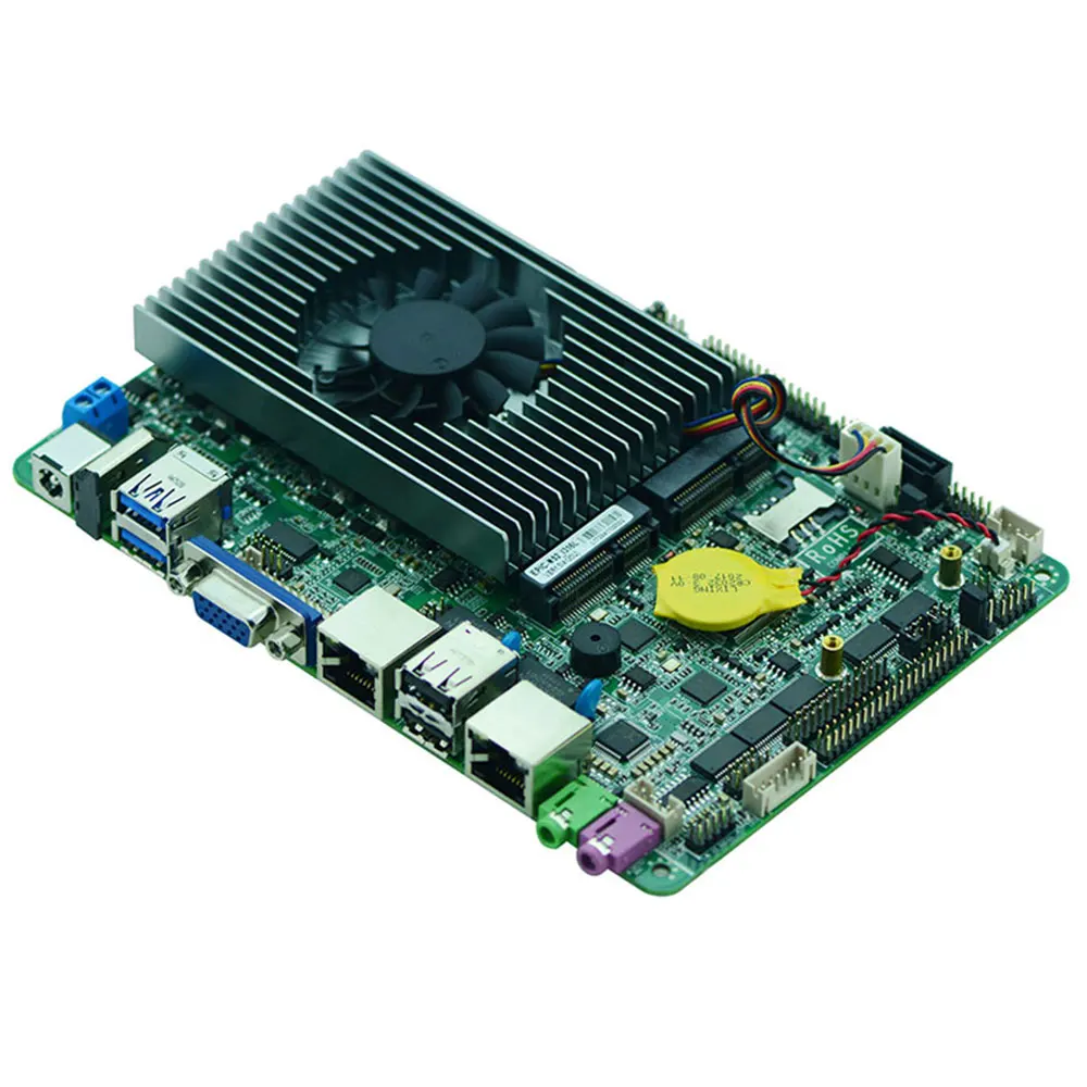 
Partaker EPIC-N52_I516L Haswell Dual LAN USB3.0 6 RS232 Onboard 4GB Memory 4 Inch LVDS Mini Industrial Motherboard i5 4300U 