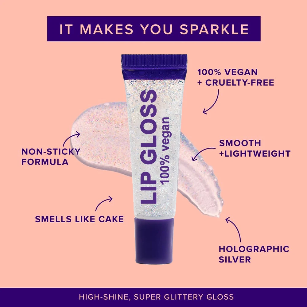 MAKEUP Fat Oil Lip Drip, Moisturizing, Shiny and Vegan Tinted Lip Gloss stain