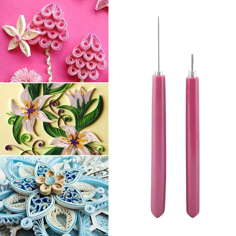 
26227 Paper Quilling tools 2 pieces of Quilling and slotting kits of different sizes 