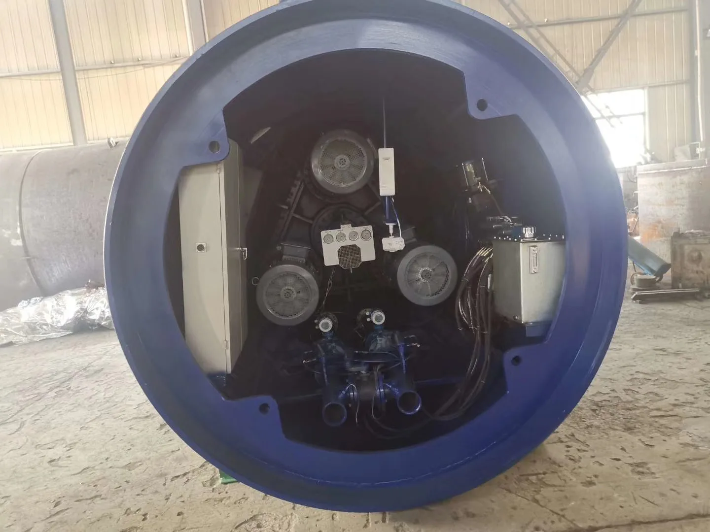 NPD 1800mm Slurry Balance Pipe Jacking Machine High Efficiency Product for Trenchless Pipeline Installations