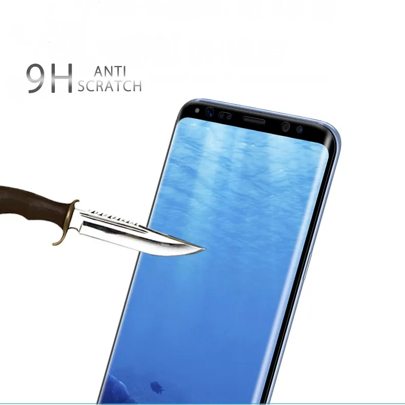Big Curved 3D Curved Edge To Edge Tempered Glass Full Screen Protector For SAM NOTE 10