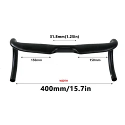 Полностью карбоновый руль T800 для дорожного велосипеда, сгибающийся стержень для дорожного велосипеда UD, матовые сгибающиеся стержни 400/420/440 мм, гоночный руль