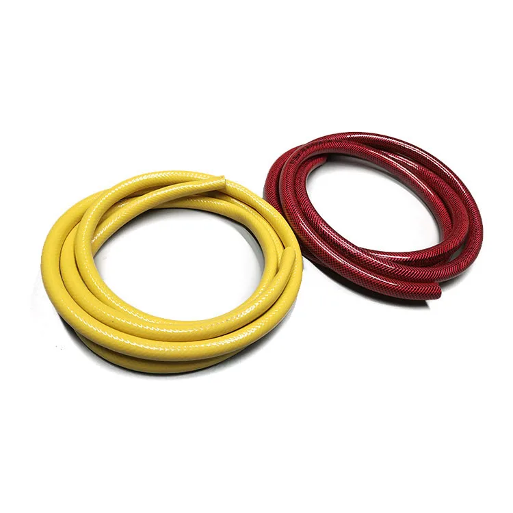 Top Quality Water PVC Braided Reinforced Hose Pipe Soft flexible PVC spring water drain pipe