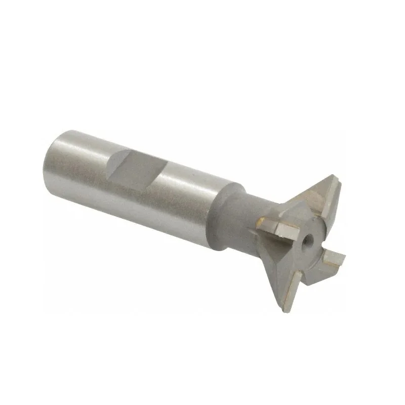 Cemented Carbide Square End Dovetail Milling Cutter For Wood 6 Flute Dovetail Groove Slot Milling Cutter End Mill