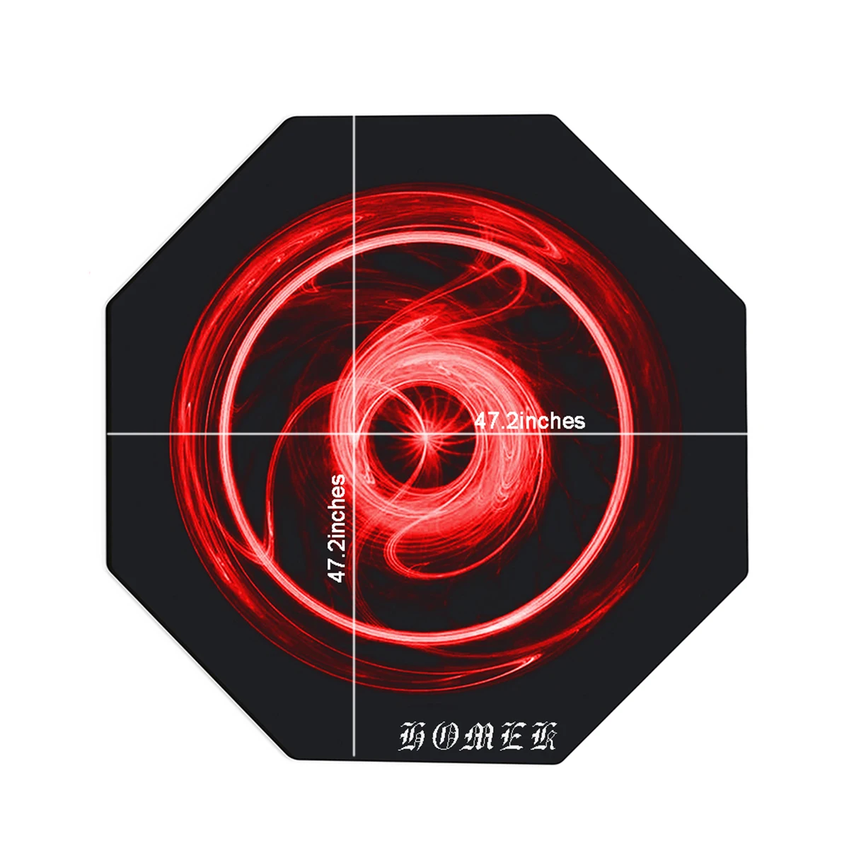 Wholesale chair mat floor pads natural rubber mouse pads full printing anti slip gaming chair pads