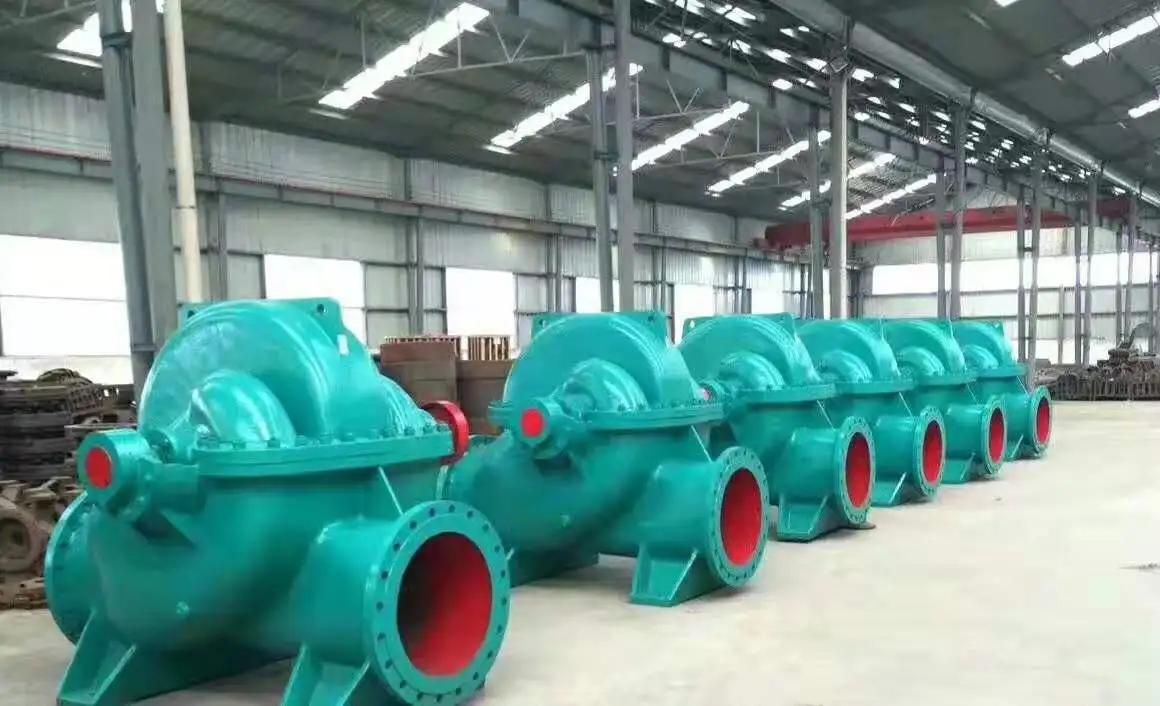 Double Suction Split Case Centrifugal Water Pump Manufacturer for Fire Fighting Pumps