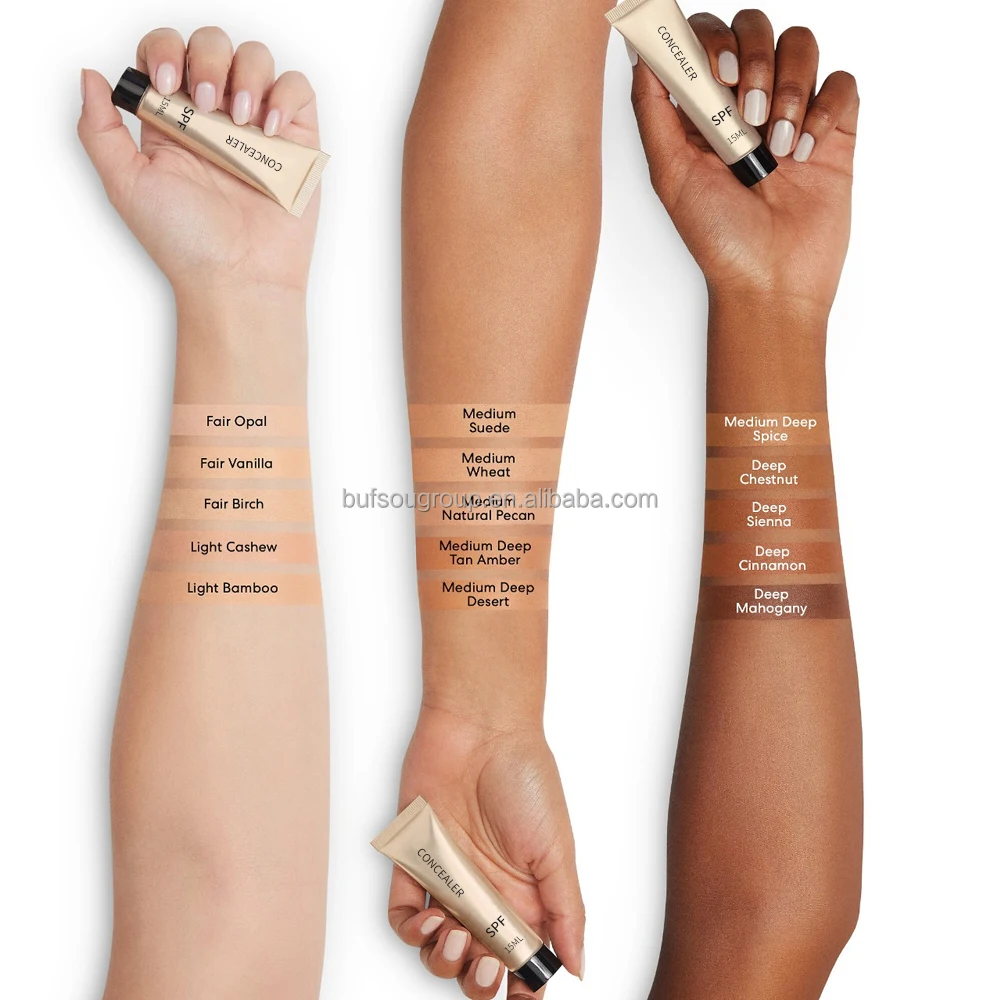 Full Coverage Creamy Concealer HD Concealer Cream Longlasting Waterproof Vegan Under Eye Brigtening Make Up Concealer (new)