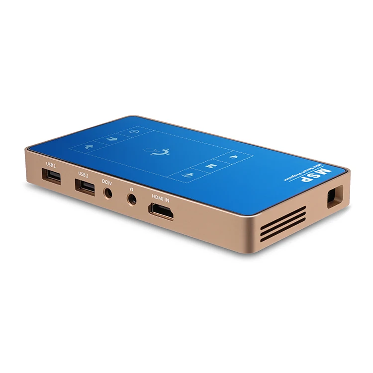 Hot selling professionally manufactured portable 4k video projector for Android version 7.0