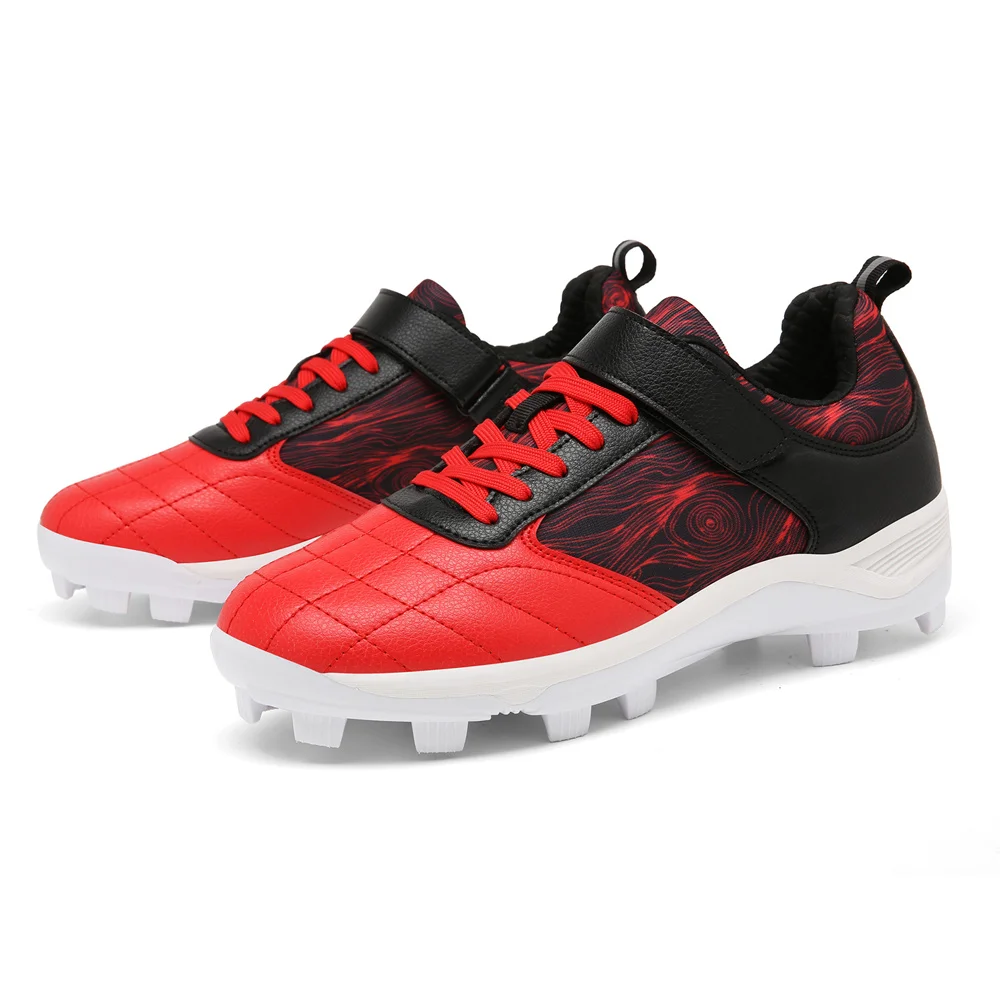 The latest design selling quality TPR soles hard nail baseball shoes  Factory custom OEM sports shoes