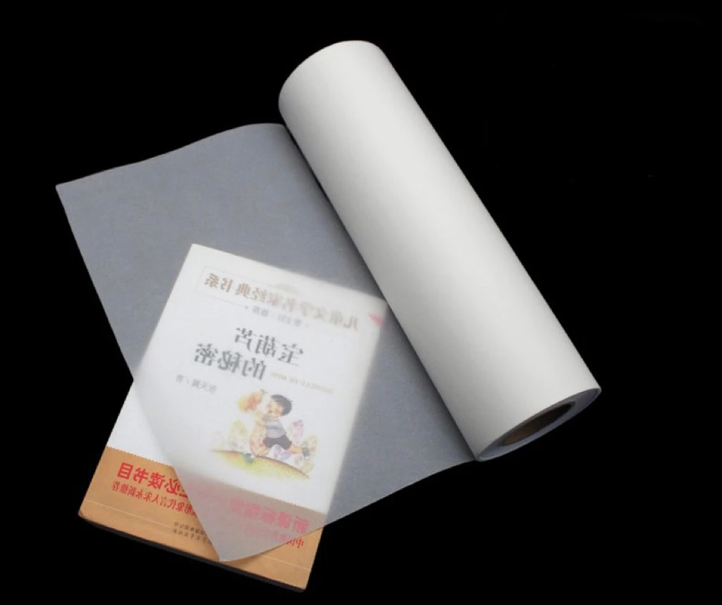 Vellum Paper Roll White Trace Paper Translucent Clear Tracing Paper for Drawing Sewing Patterns Sketching and Crafts