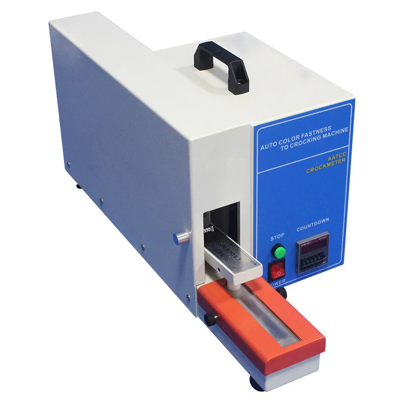 Crockmeter Rubbing Friction Color Fastness Tester Color Fastness To Wet Rubbing Of Textiles