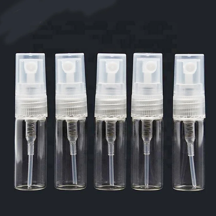 Travel Sized Refillable Portable Mini Refillable Glass Perfume Atomizer Spray Bottle