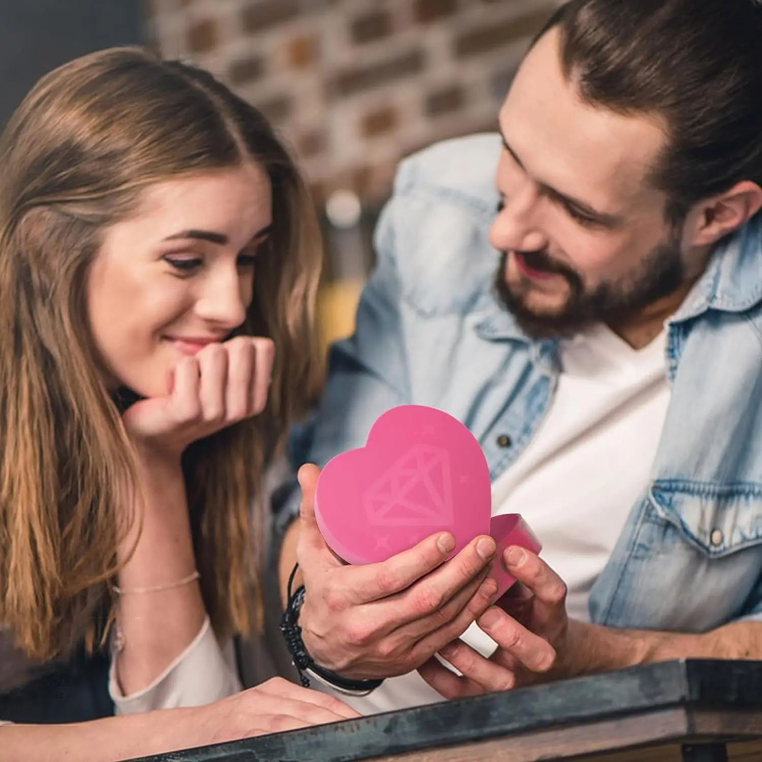 Hot Sale Diamond Heart Shaped Tray Box For Crafts Drills Placement Diamond Painting Embroidery Tools Accessories Plastic Tray