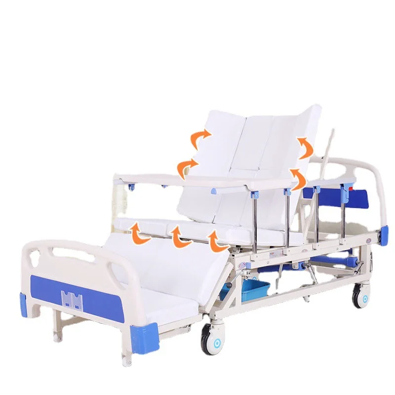 Stainless Steel clinical Best Simple Sale Luxurious Hospital Clinic Manufacturer Two Crank Manual Medical bed accessories