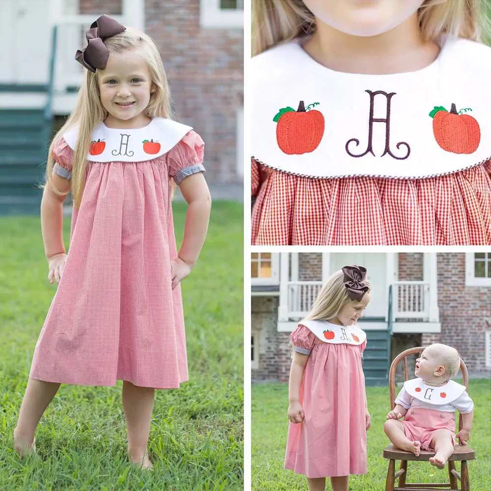 High Quality Children Clothing Set Summer New Dress Spanish Brother And Sister Suit Baby Romper