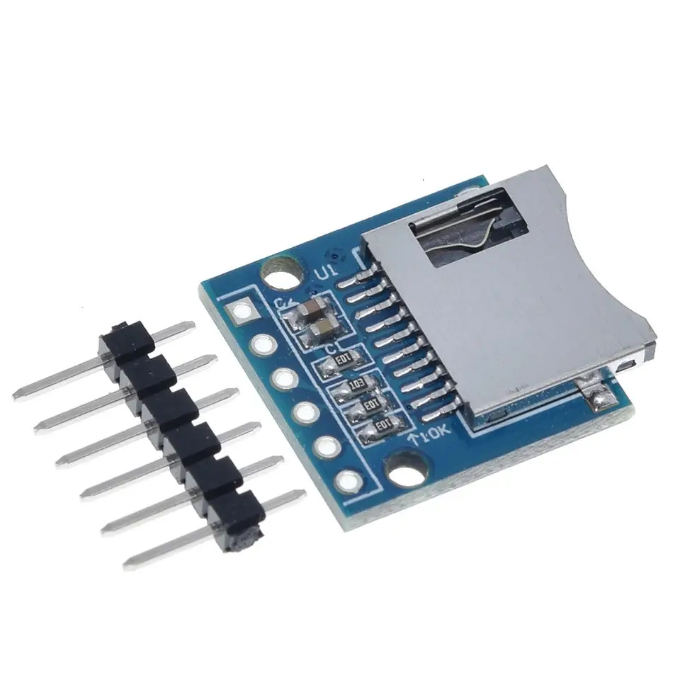 Sd-Плата расширения для хранения Mini Sd Tf-карт модуль защиты памяти интерфейс SPI со штифтами