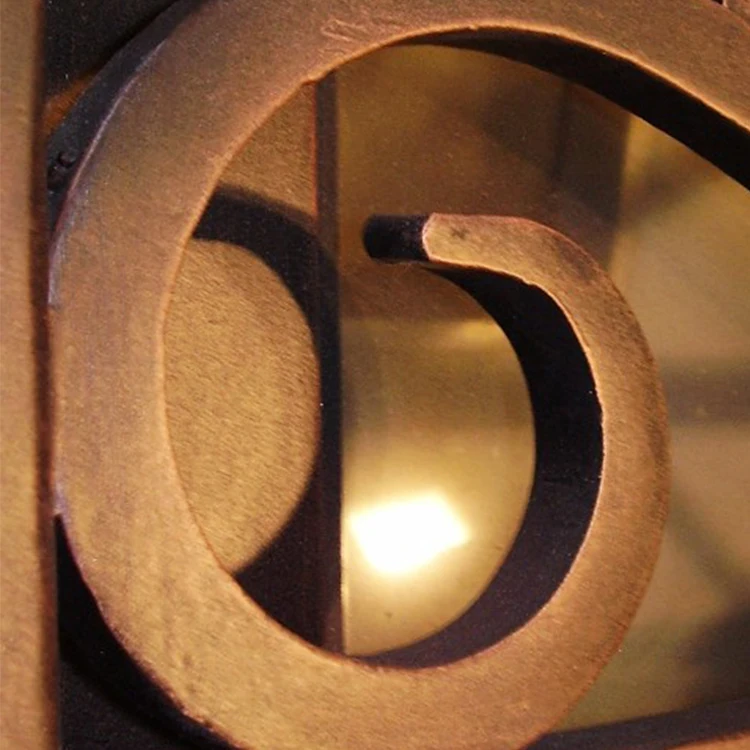 Factory Direct Custom Wall Decor Wrought Iron Gate Metal Ornaments For Fence Decoration