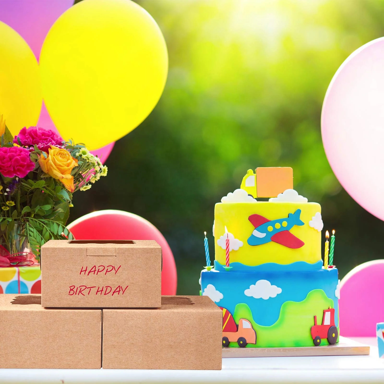 Белые коробки для печенья и выпечки на заказ коробка упаковки пищевых продуктов подарочные из крафт-бумаги с