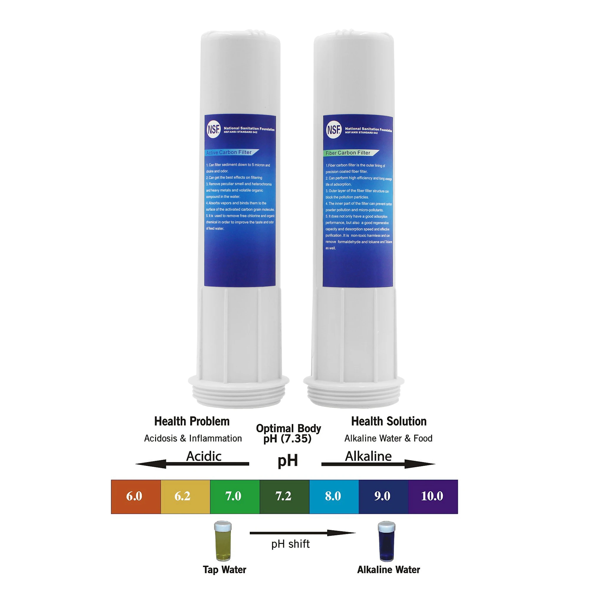 water filters Internal replacement water filter for water ionizer EHM-929