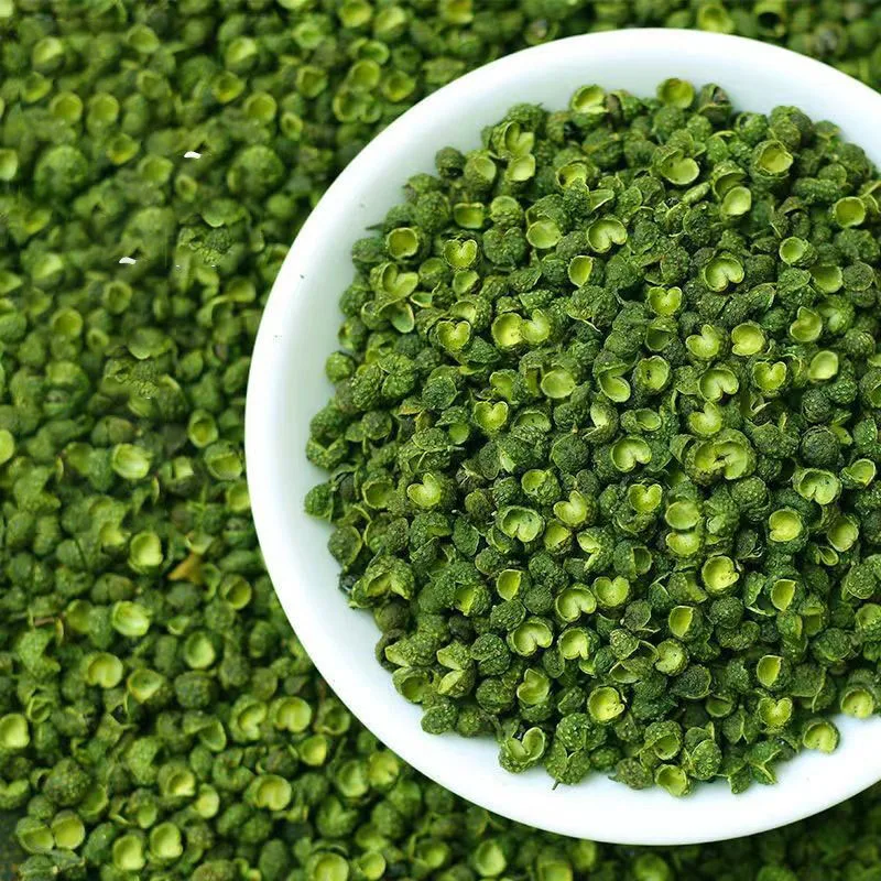 Premium Quality Natural Organic Chinese Sichuan Flower Pepper Szechuan Peppercorns Green pepper Powder Ma Jiao Wholesale