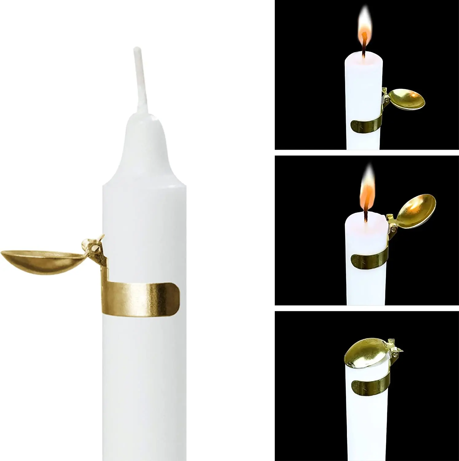 HNSC Automatic swedish candle extinguisher, Candle Snuffer Fire Extinguisher for Putting Out Extinguish Wicks Flame Safely