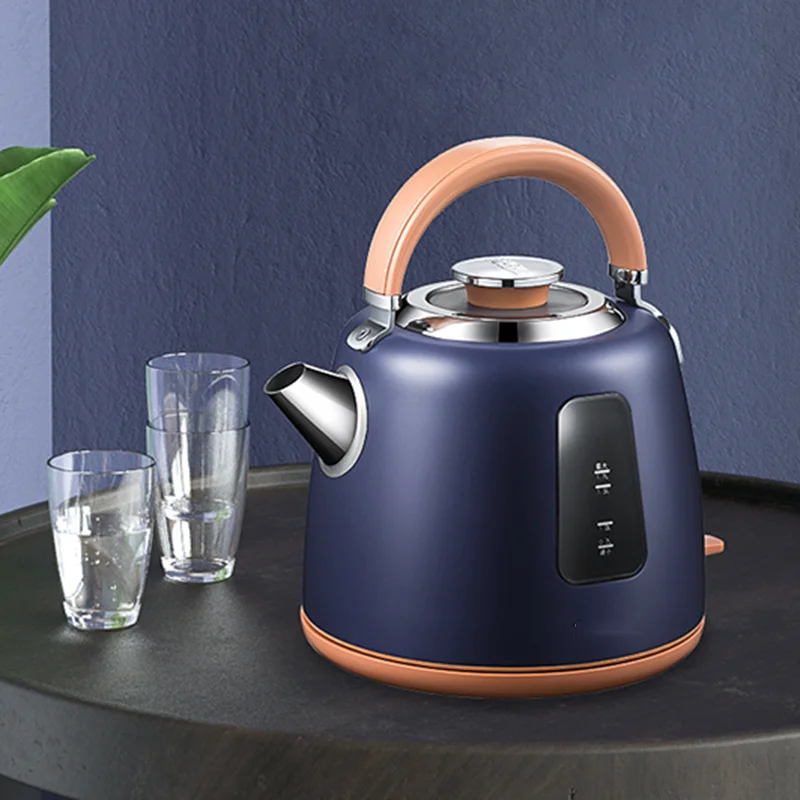 High Quality Home Use Quick Boil 1.7L Large Capacity Electric Stainless Steel Kettle