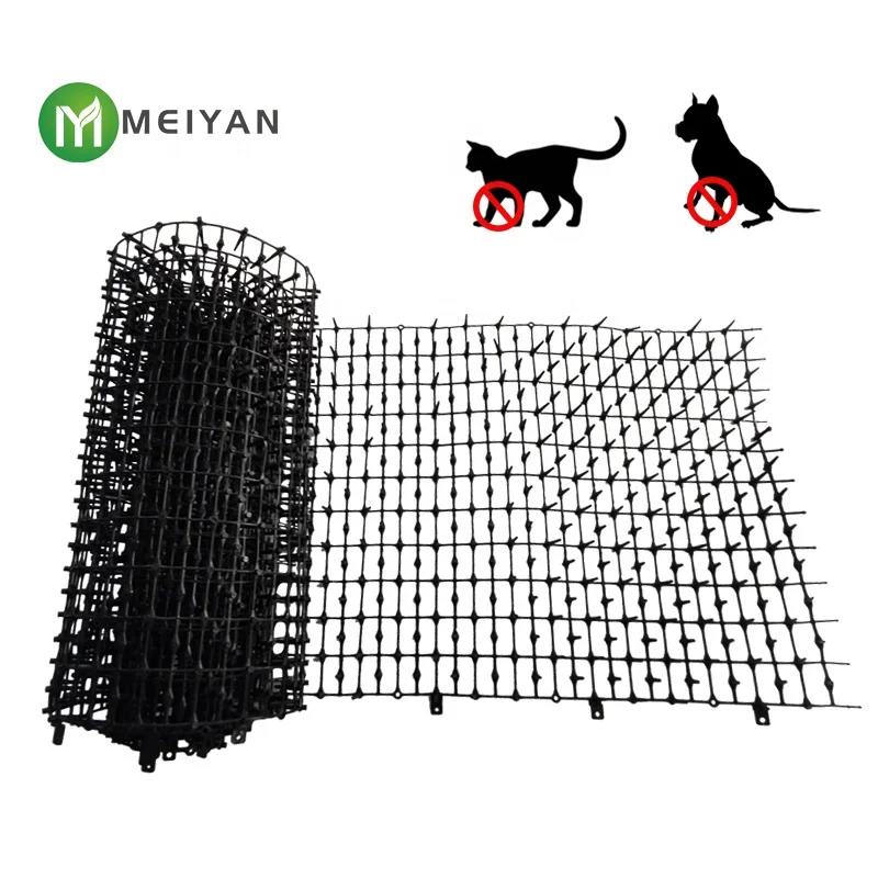 Ecofriendly Plastic Cat Spike Mat Outdoor Indoor Cat Spike Dog Cat Repellent Scat Mat