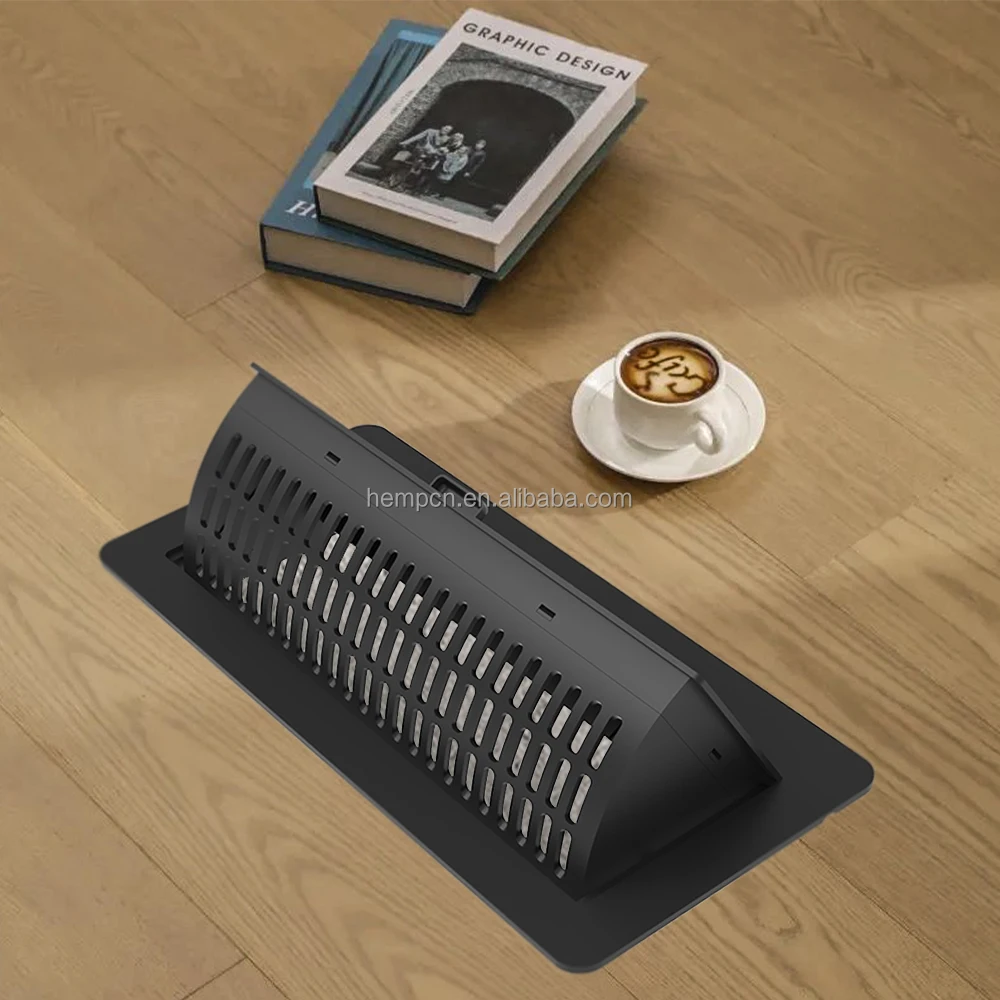 2 Packs Floor Vent Covers Rectangle Air Vent Floor Register Vent Deflectors for Home