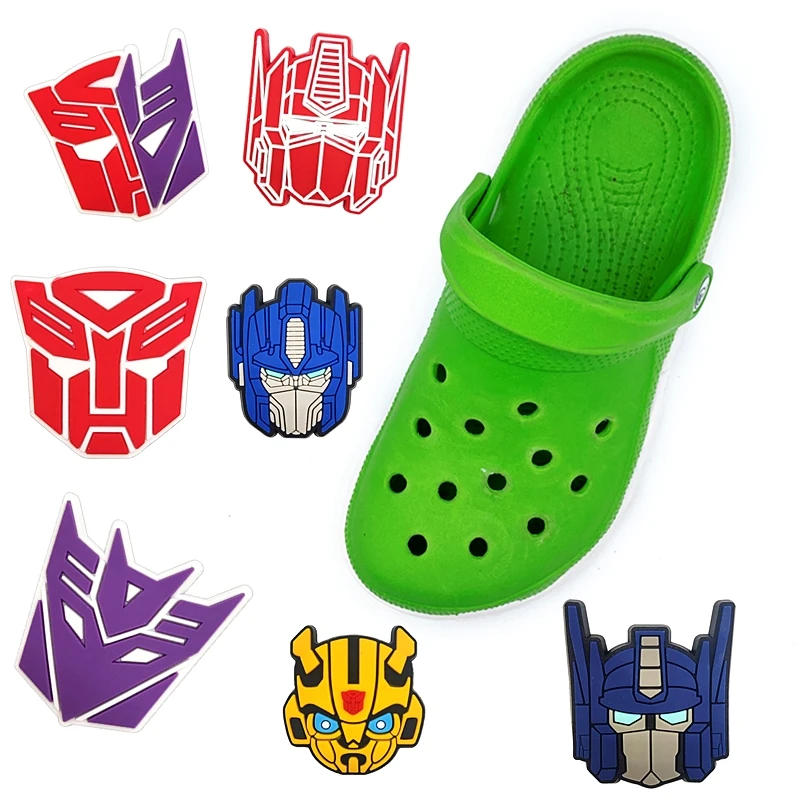 Wholesale Car Cartoon Croc Charms PVC Croc Charms Shoe Buckle Rubber Shoe Charms Croc Shoe Decorations