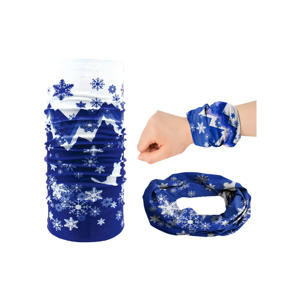 Facemask sports multi-functional magic headscarf ice silk seamless scarf supplier