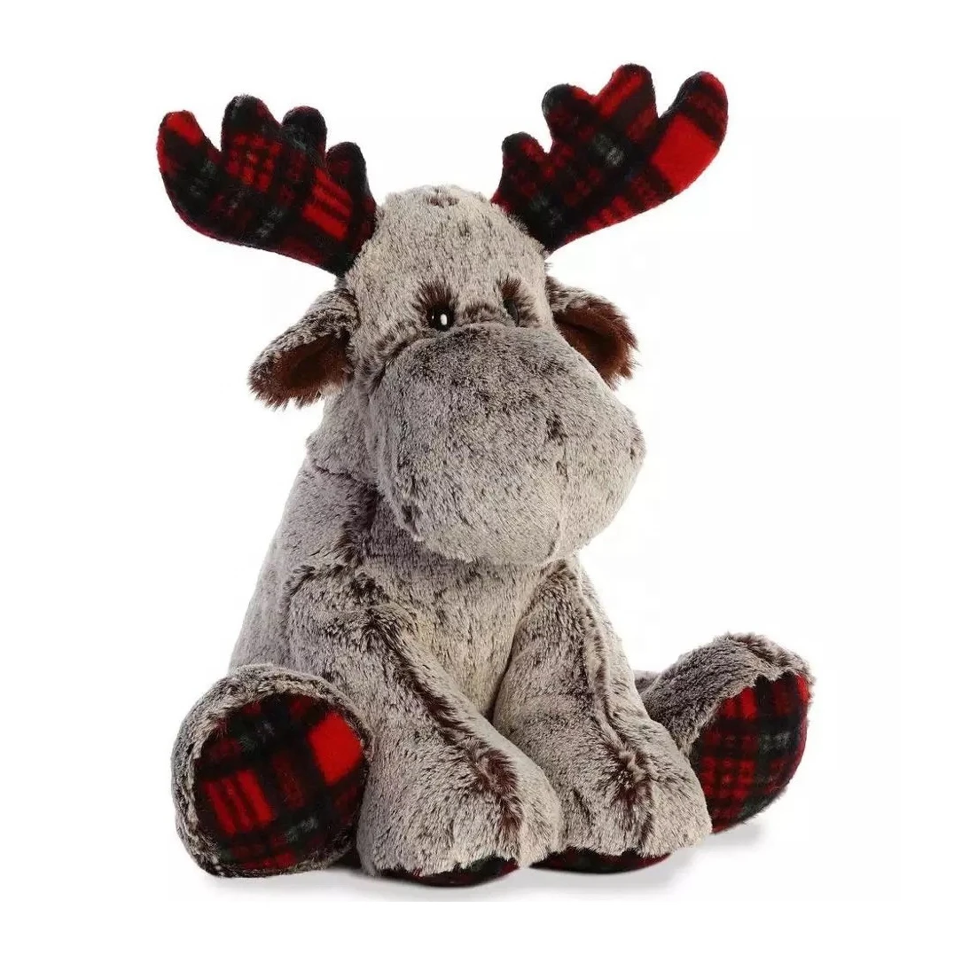 2022 Best selling 30cm height customized soft moose plush stuffed toy for gifts