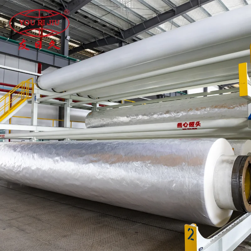Youyi Group 4000m 8000m Coating Tape Making Bag Biaxially Oriend Polypropylene Jumbo Roll BOPP Film