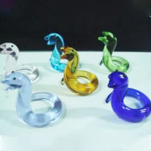 Handmade Glass Sculpture Model Murano  Glass Animal