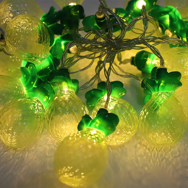 Room Decoration Led Decorative Lights 10 L Warm White Christmas with Pineapple Lights 1-year Onsite Metering