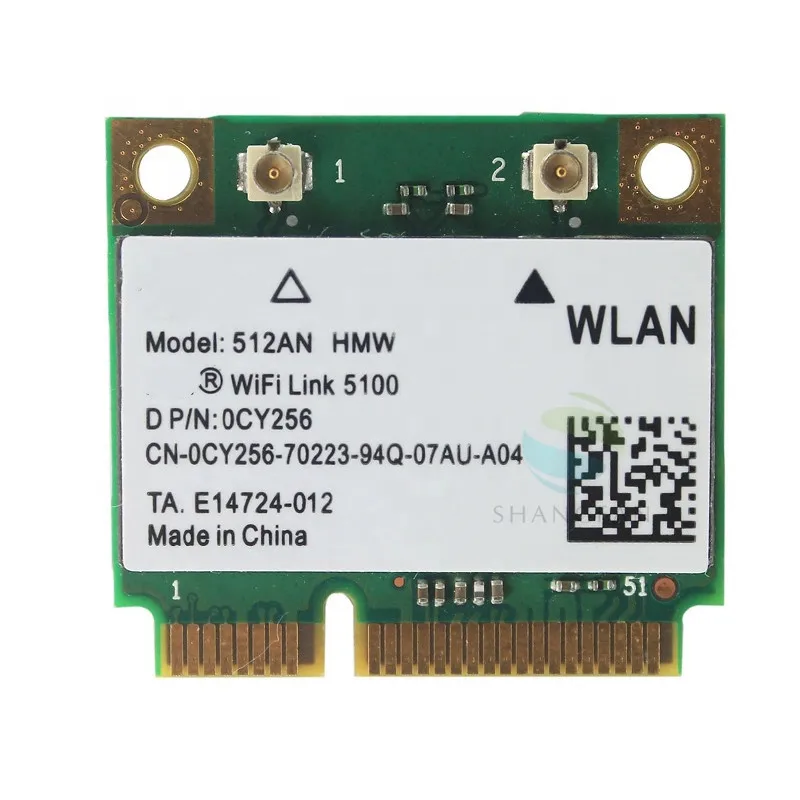 Беспроводной адаптер карта Wi-Fi Link 5100 5100agn 512AN_HMW A/G/N двухдиапазонный WLAN Половина Mini PCIe для dell acer