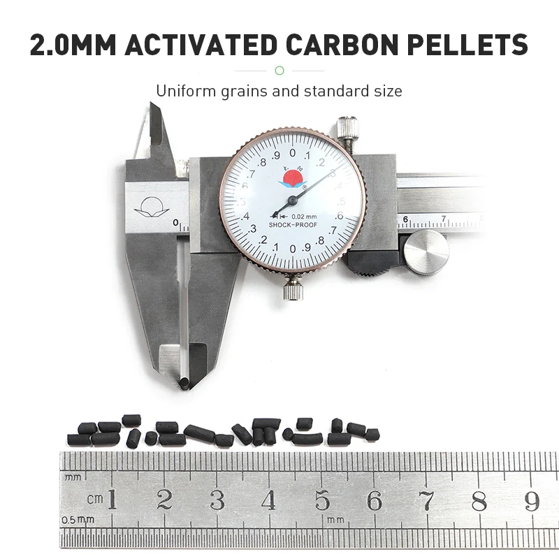 1.5mm - 6mm Air Treatment Coal Based Activated Carbon Pelletized