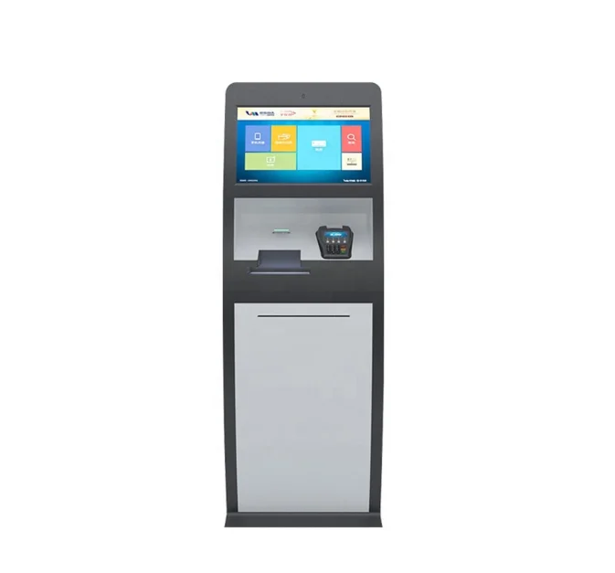 Smart Self Service Bank ATM Machine Vtm Machine Video Virtual Teller Machine Kiosk Manufacturer
