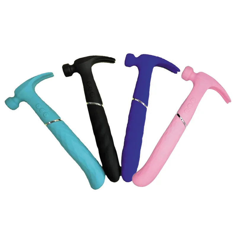 GF Hot Selling Sex Love Hamma Vibrator Adult Clitoris Stimulation G Spot Dildo Hammer Shape Vibrator For Women